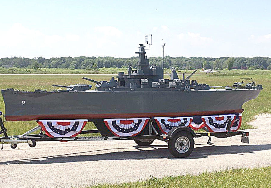 Program about USS Indiana battleship